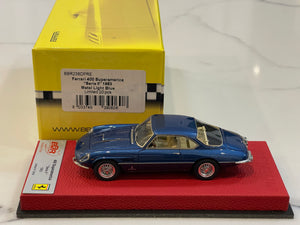 BBR 1/43 Ferrari 400 Superamerica  Series II 1963 Metal. Light Blue BBR238DPRE