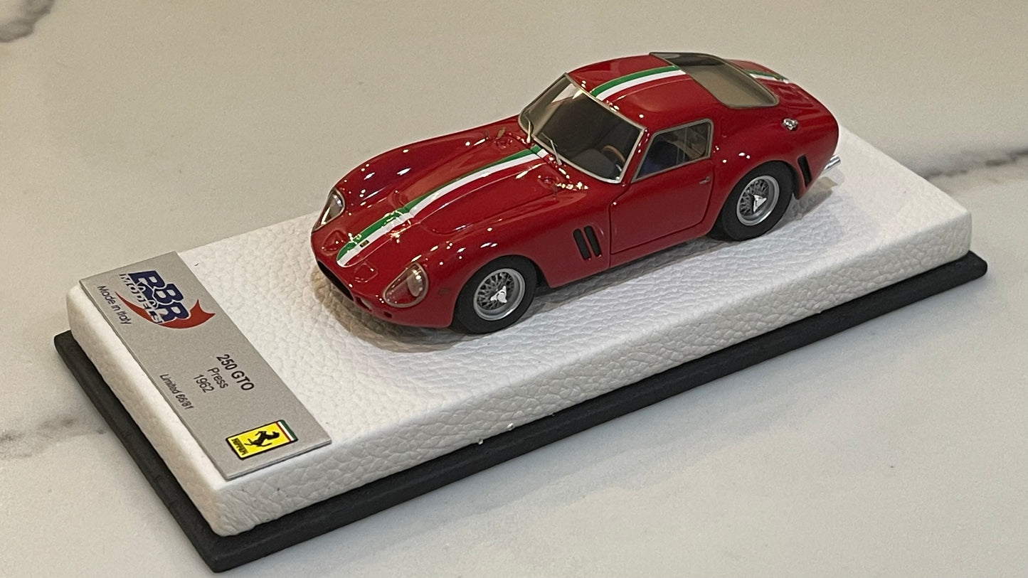 BBR 1/43 Ferrari 250 GTO Press Version 1962 Red BBR242LB