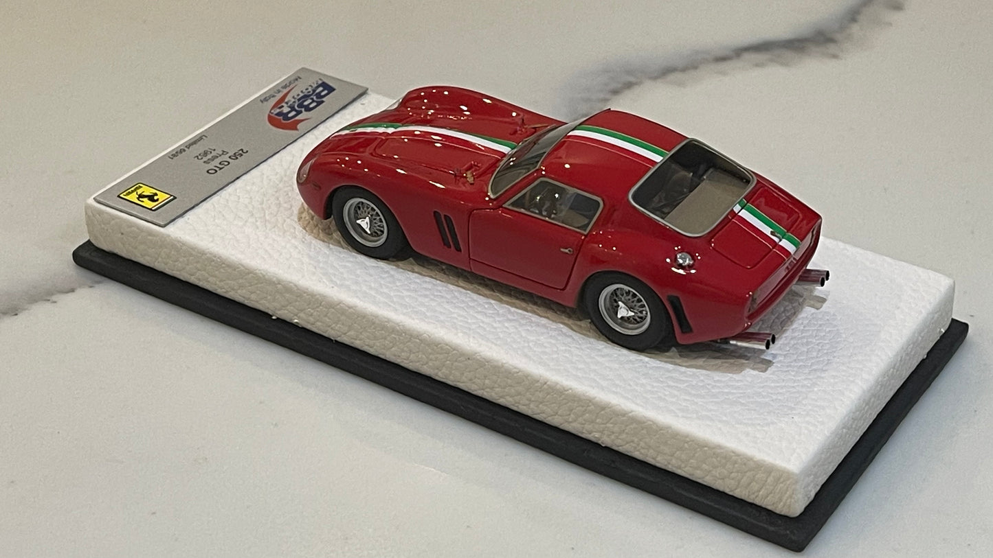 BBR 1/43 Ferrari 250 GTO Press Version 1962 Red BBR242LB