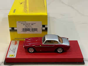 BBR 1/43 Ferrari 212 Inter Vignale Coupe 0223EL 1952 Red/Silver BBR245FPRE