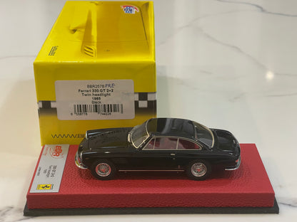 BBR 1/43 Ferrari 330 GT 2+2 1965 Black BBR257BPRE