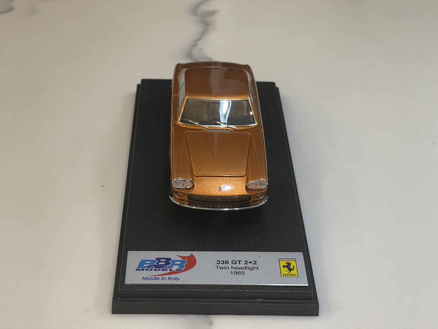 BBR 1/43 Ferrari 330 GT 2+2 1965 Met. Gold BBR257C