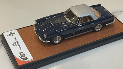 BBR 1/43 Ferrari 250 GT Pininfarina Coupe 1959 Dark Blue/Silver BBR258B