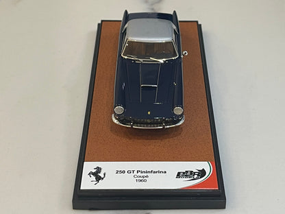 BBR 1/43 Ferrari 250 GT Pininfarina Coupe 1959 Dark Blue/Silver BBR258B
