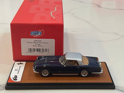 BBR 1/43 Ferrari 250 GT Pininfarina Coupe 1959 Dark Blue/Silver BBR258B