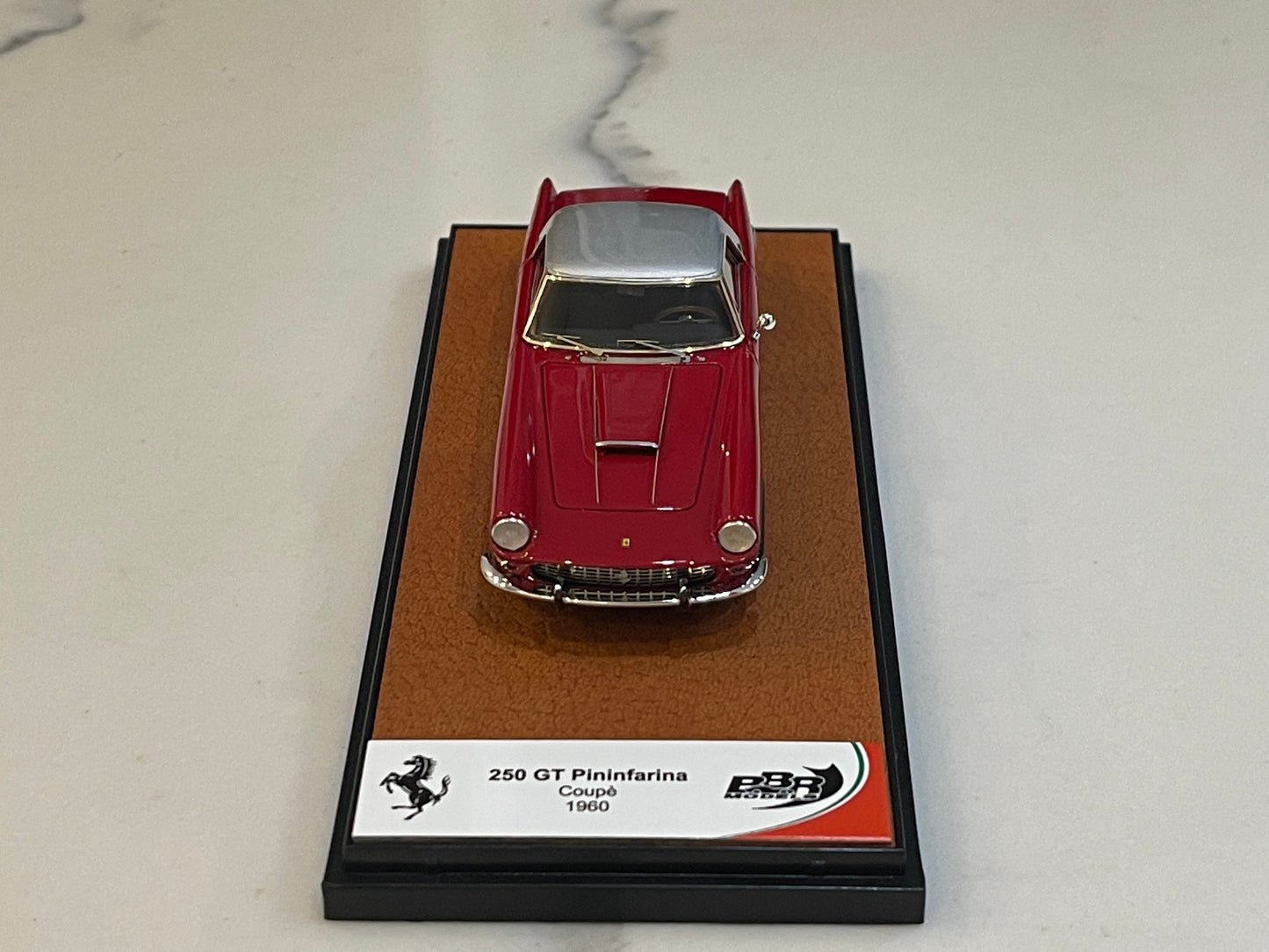 BBR 1/43 Ferrari 250 GT Pininfarina Coupe 1959 Met. Red/Silver BBR258C