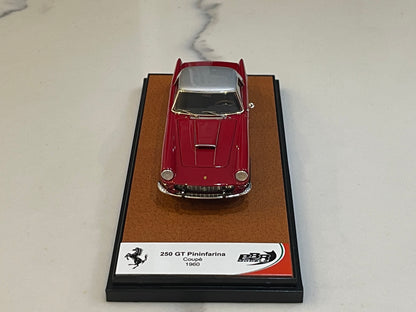 BBR 1/43 Ferrari 250 GT Pininfarina Coupe 1959 Met. Red/Silver BBR258C