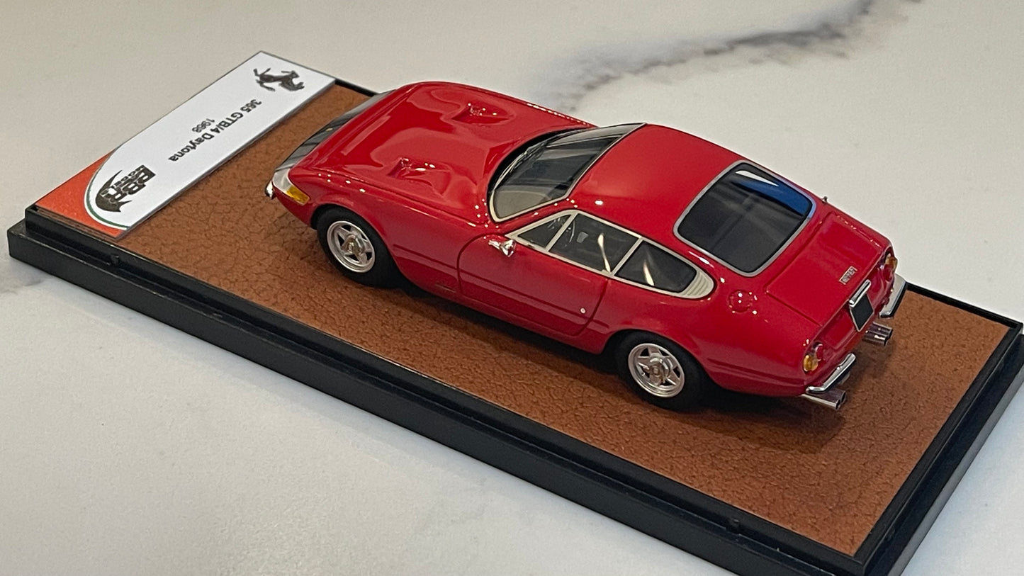 BBR 1/43 Ferrari 365 GTB4 Plexi 1968 Rosso Corsa BBR270A