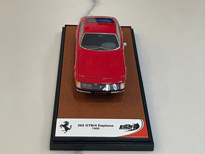 BBR 1/43 Ferrari 365 GTB4 Plexi 1968 Rosso Corsa BBR270A