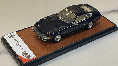 BBR 1/43 Ferrari 365 GTB4 Plexi 1968 Blu Pozzi BBR270E