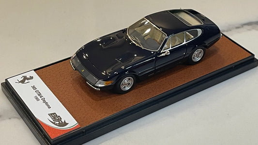 BBR 1/43 Ferrari 365 GTB4 Plexi 1968 Blu Pozzi BBR270E
