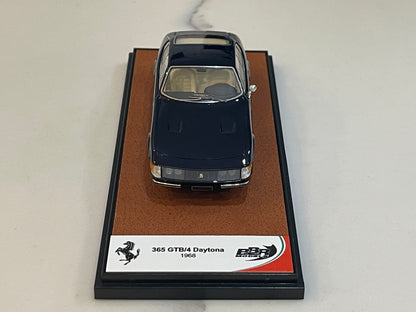 BBR 1/43 Ferrari 365 GTB4 Plexi 1968 Blu Pozzi BBR270E
