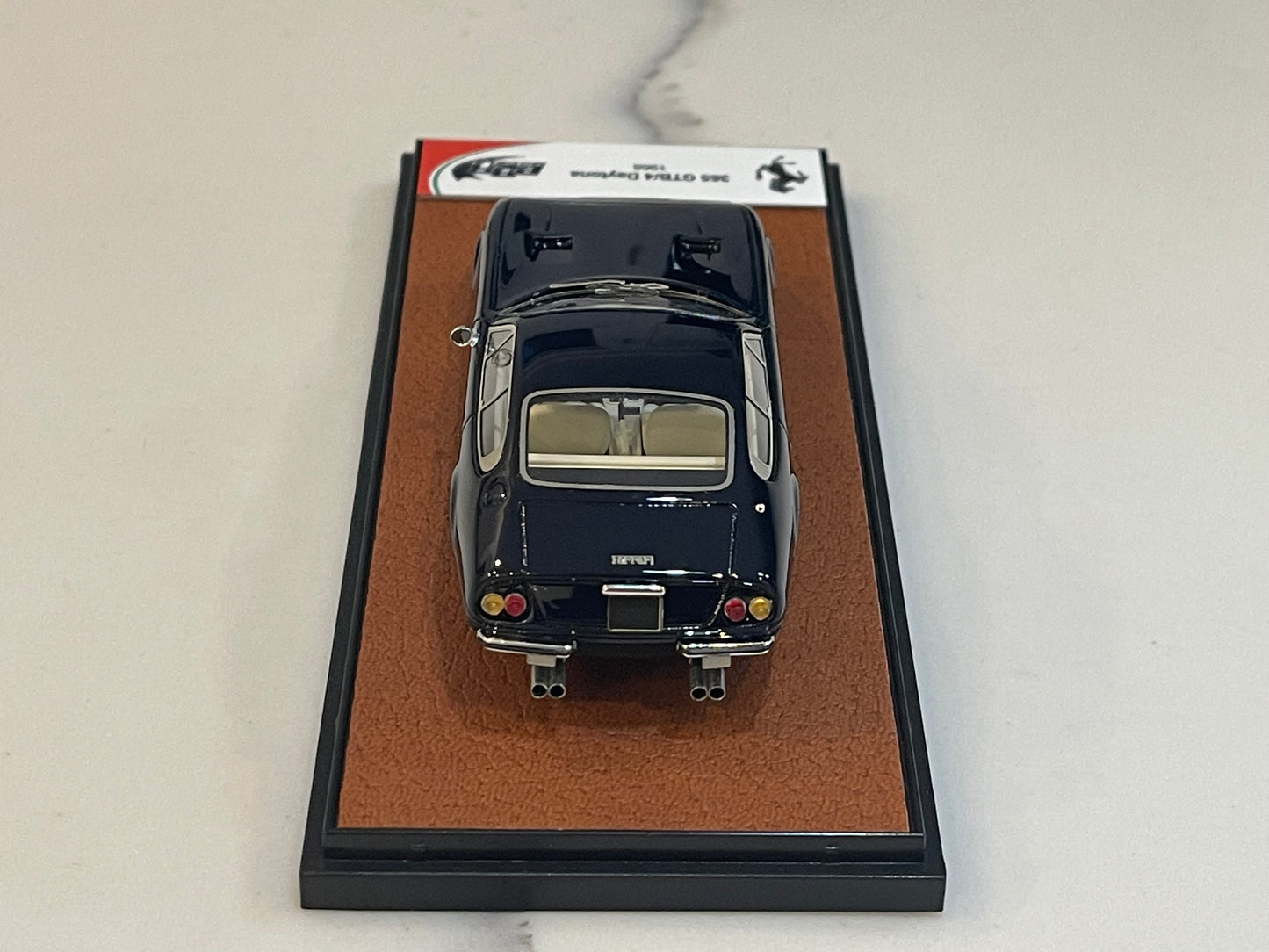 BBR 1/43 Ferrari 365 GTB4 Plexi 1968 Blu Pozzi BBR270E