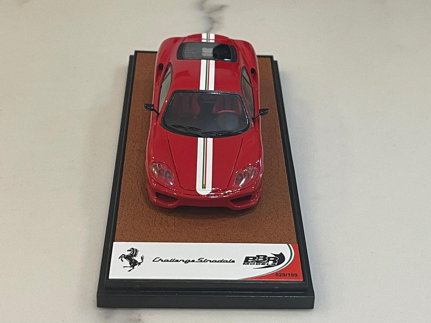 BBR 1/43 Ferrari 360 Challenge Stradale 2004 Rosso Corsa BBR273A