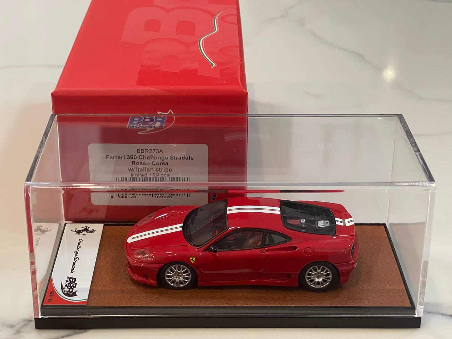 BBR 1/43 Ferrari 360 Challenge Stradale 2004 Rosso Corsa BBR273A