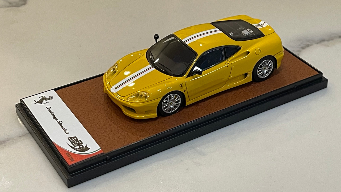 BBR 1/43 Ferrari 360 Challenge Stradale 2004 Giallo Modena BBR273B