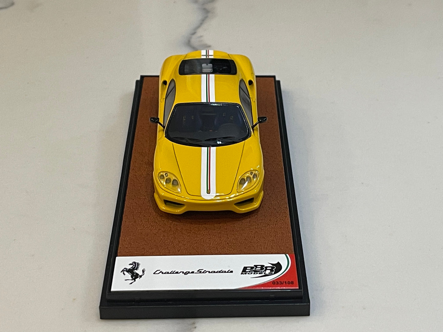 BBR 1/43 Ferrari 360 Challenge Stradale 2004 Giallo Modena BBR273B