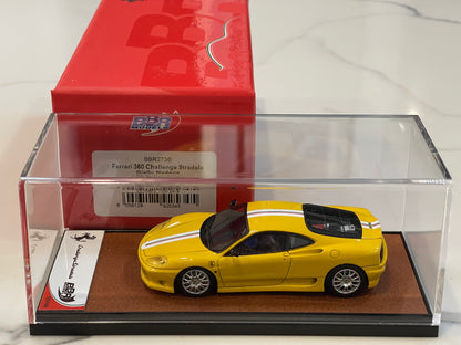 BBR 1/43 Ferrari 360 Challenge Stradale 2004 Giallo Modena BBR273B