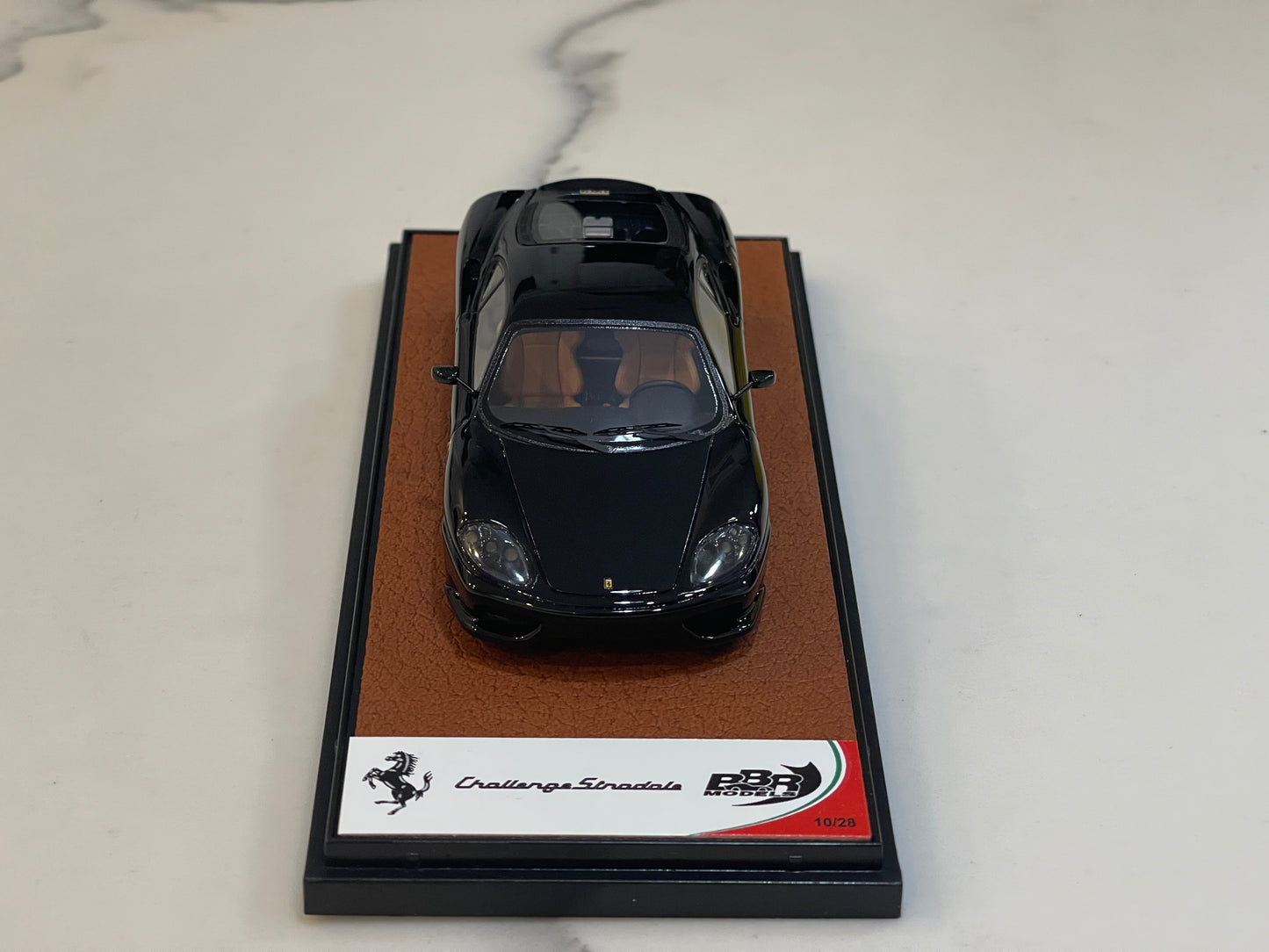 BBR 1/43 Ferrari 360 Challenge Stradale 2004 Nero DS BBR273E1