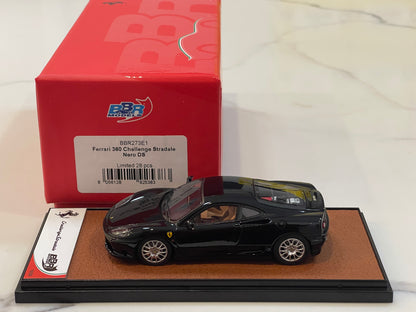 BBR 1/43 Ferrari 360 Challenge Stradale 2004 Nero DS BBR273E1