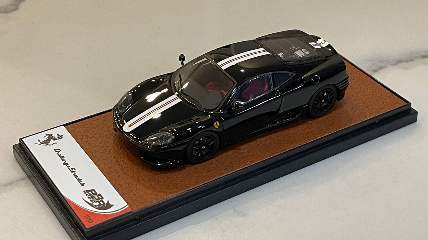 BBR 1/43 Ferrari 360 Challenge Stradale 2004 Nero DS BBR273E