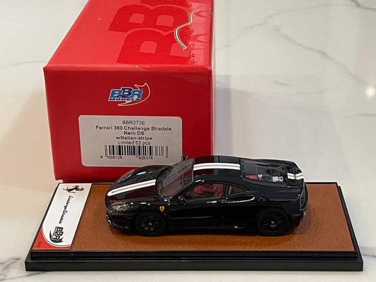BBR 1/43 Ferrari 360 Challenge Stradale 2004 Nero DS BBR273E