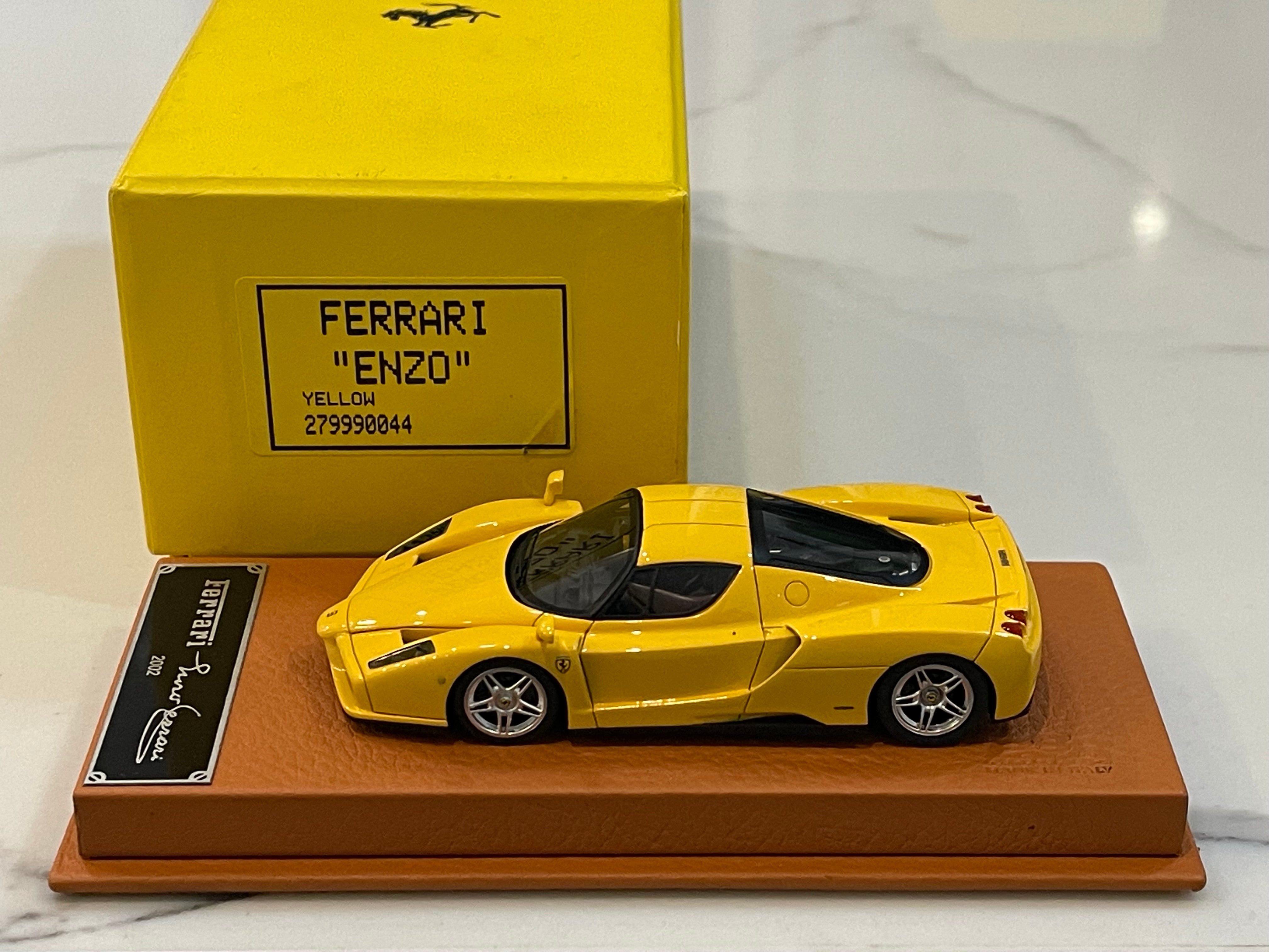 BBR 1/43 Ferrari Enzo 2002 Yellow BBR279990044 – Paddock Collection