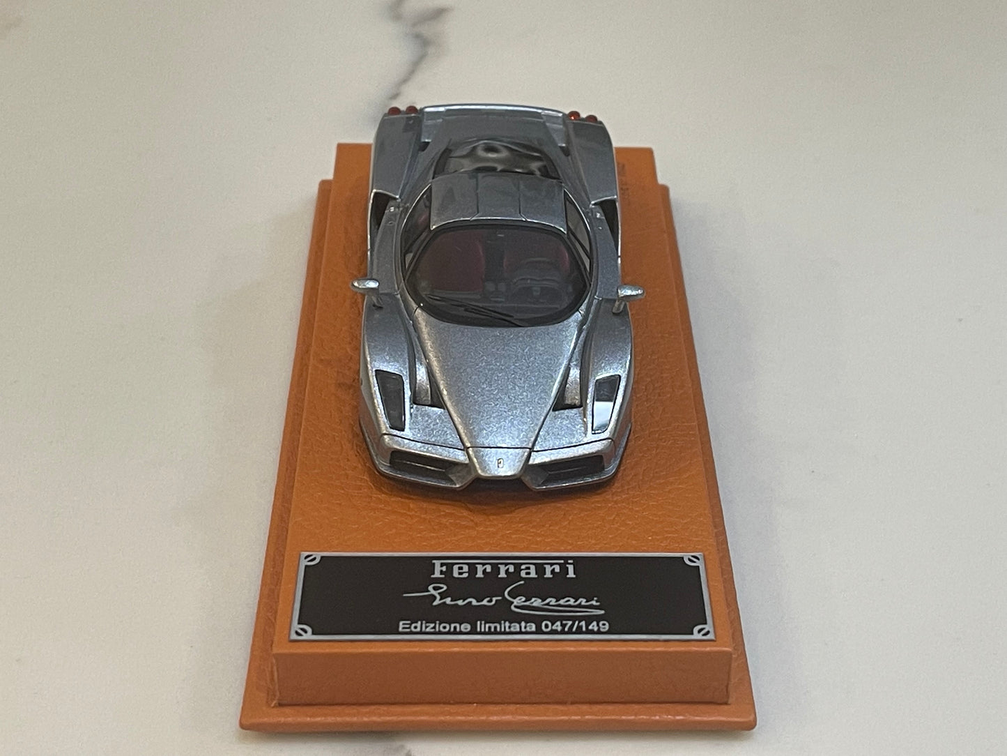 BBR 1/43 Ferrari Enzo Show 2002 Titanium Silver BBR279990347