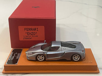 BBR 1/43 Ferrari Enzo Show 2002 Titanium Silver BBR279990347
