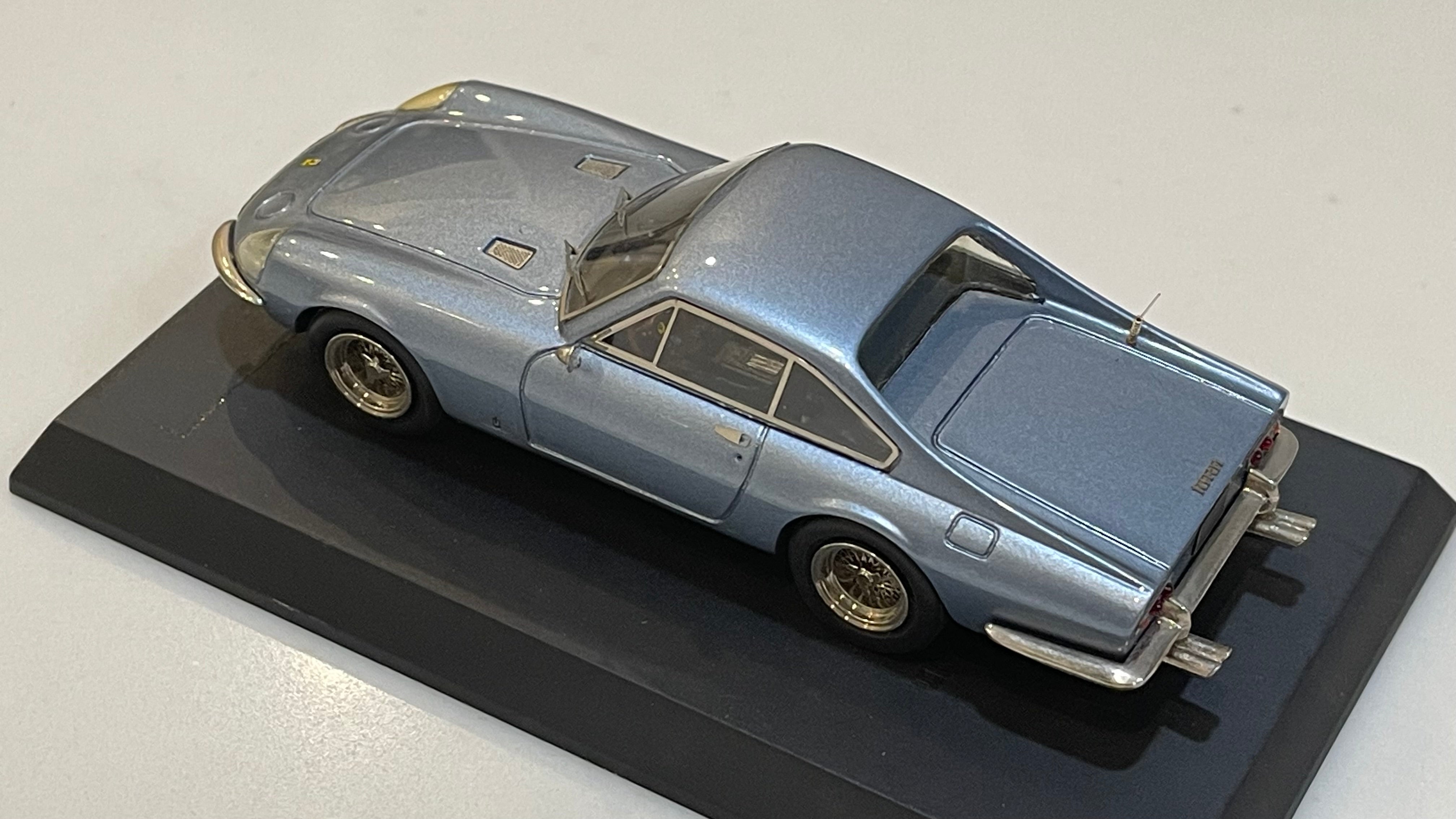 BBR 1/43 Ferrari 330 GTC Liliana Di Rethy 1967 Met. Light Blue BBR41