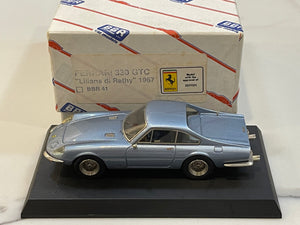 BBR 1/43 Ferrari 330 GTC Liliana Di Rethy 1967 Met. Light Blue BBR41