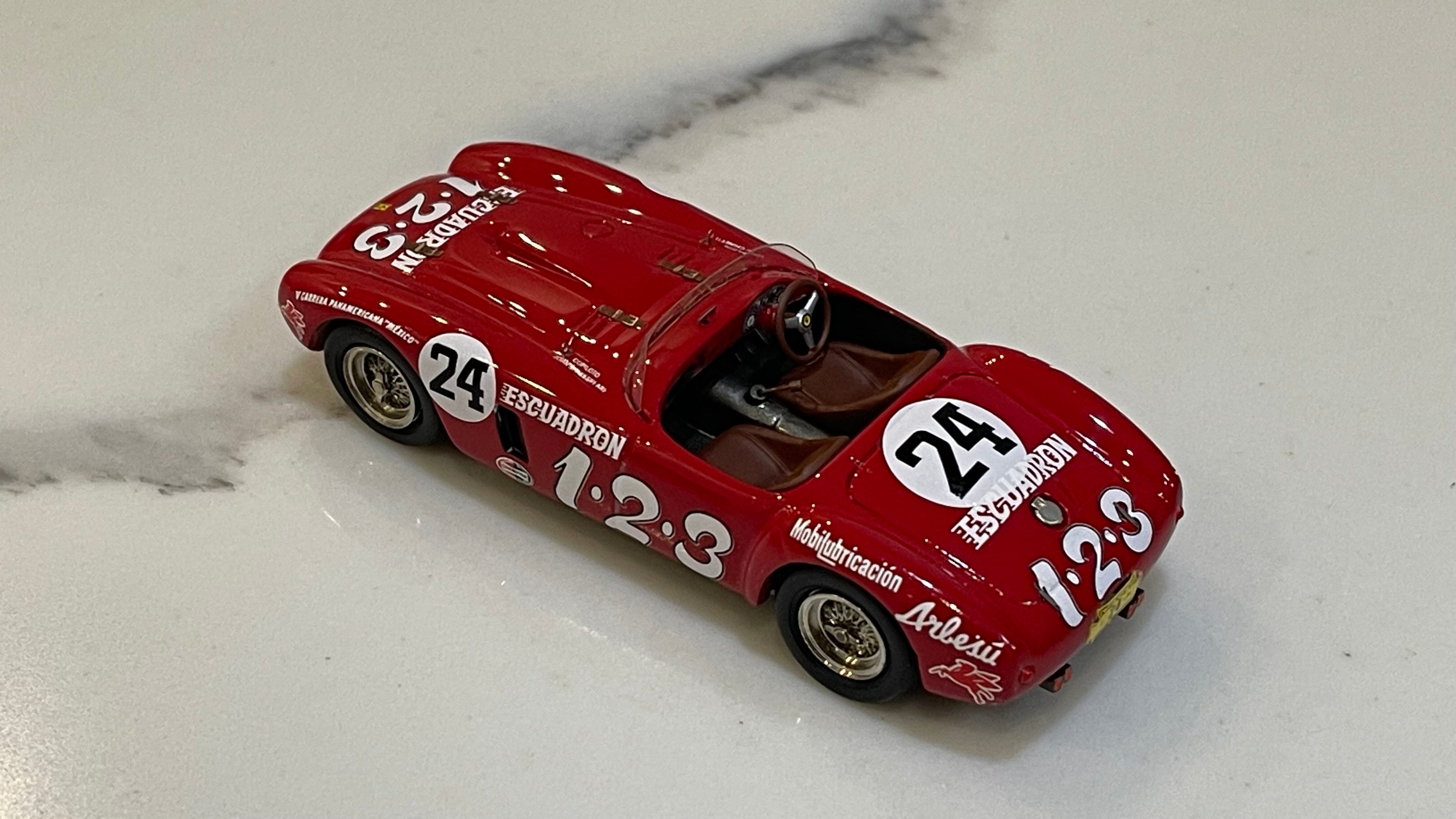 BBR 1/43 Ferrari 375 MM 24 Hours Le Mans 1954 Red No. 24 BBR42D – Paddock  Collection