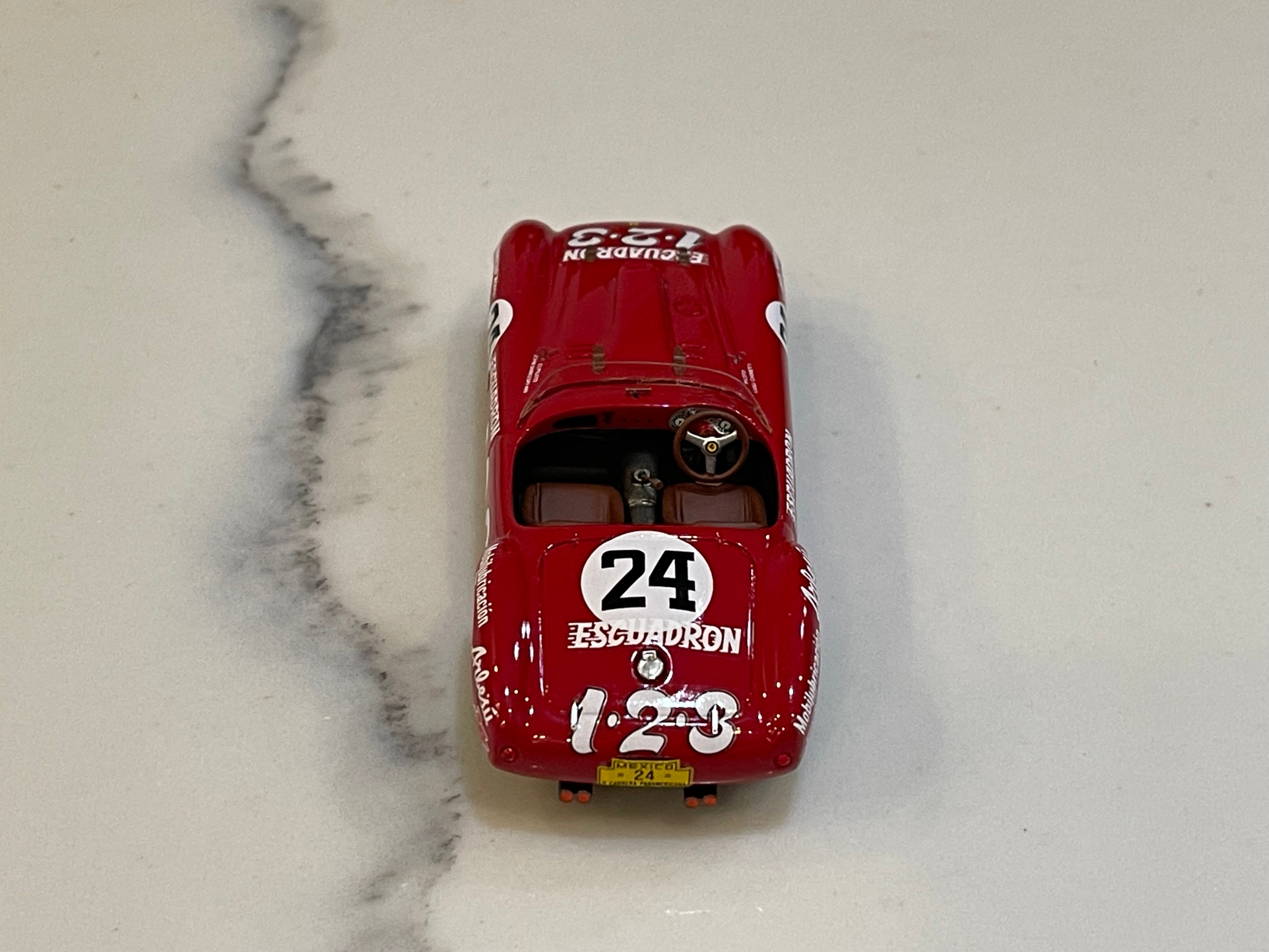 BBR 1/43 Ferrari 375 MM 24 Hours Le Mans 1954 Red No. 24 BBR42D – Paddock  Collection