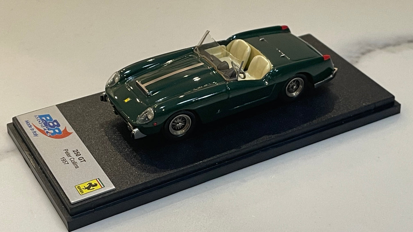 BBR 1/43 Ferrari 250 GT Cabriolet Peter Collins 1957 Green BBR44B