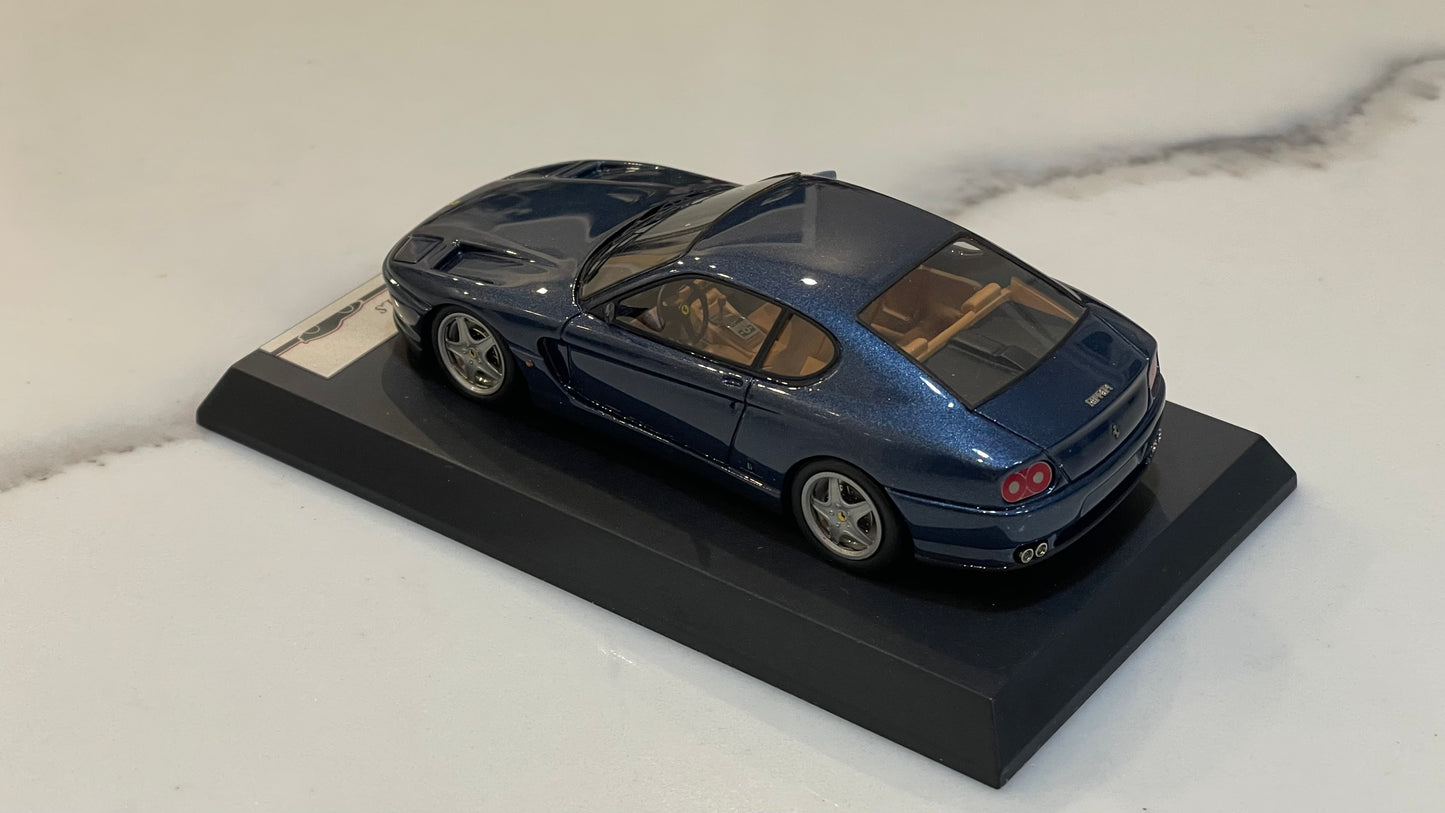 BBR 1/43 Ferrari 456 GT 1996 Metallic Blue BBR46D