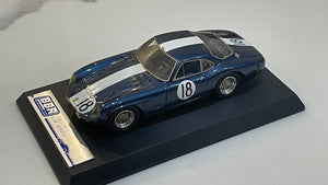 BBR 1/43 Ferrari 250 GT Sperimentale 3 Hours Daytona 1962 Blue No. 18 BBR48D