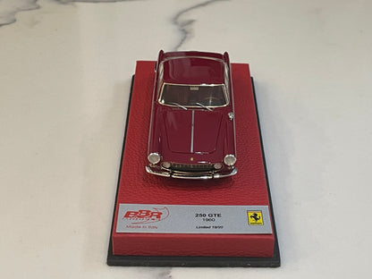 BBR 1/43 Ferrari 250 GTE 1960 Dark Red BBR52HPRE