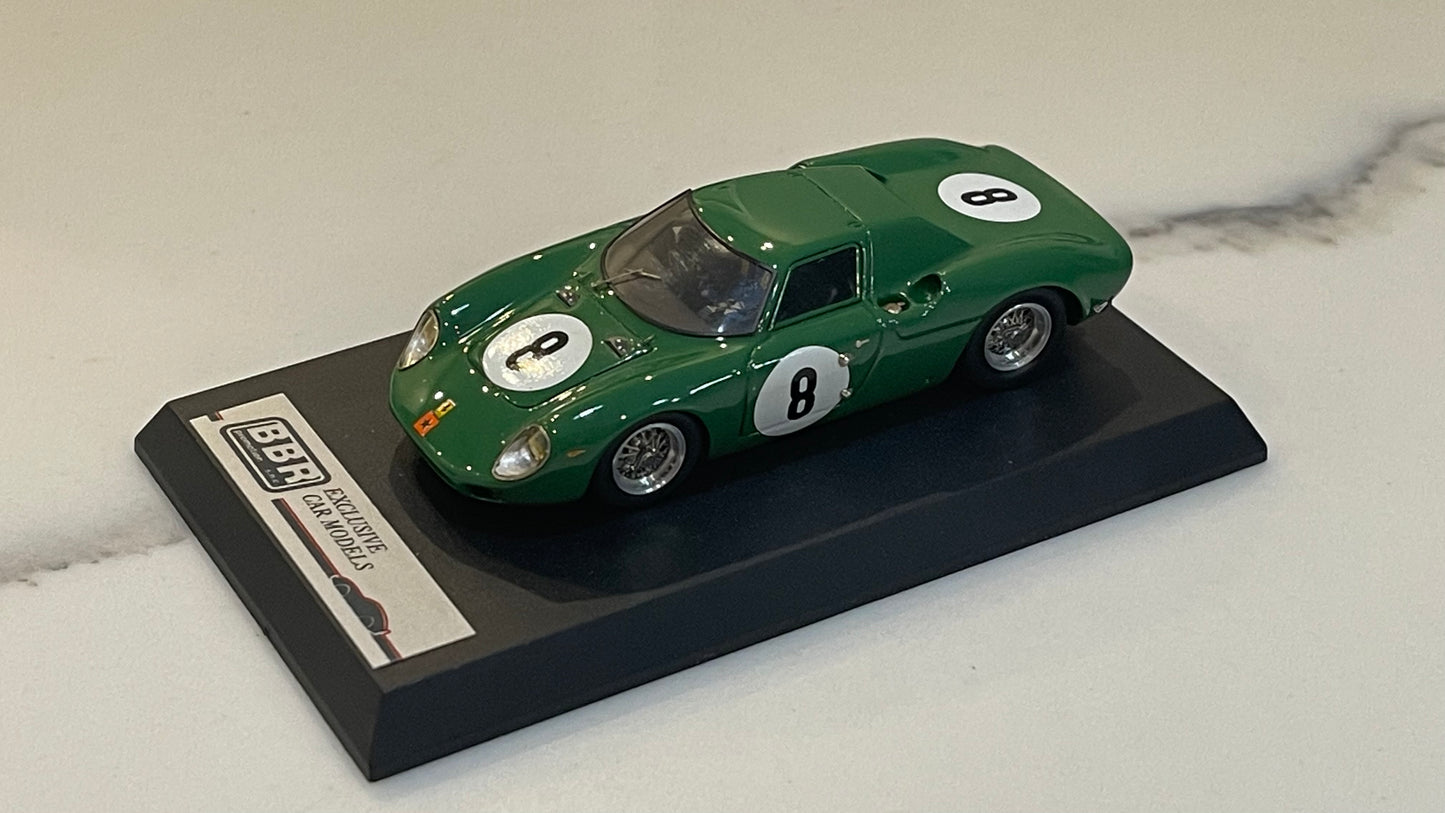 BBR 1/43 Ferrari 250 LM Nürburgring 1965 Green No. 8 BBR55C