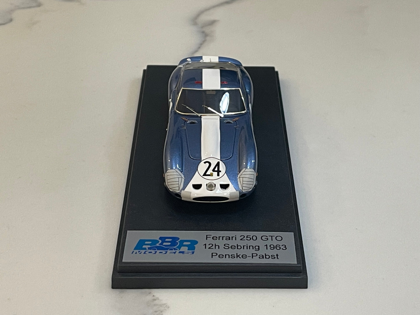 BBR 1/43 Ferrari 250 GTO 12H Sebring 1963 Light Blue/White No. 24 BBR56E
