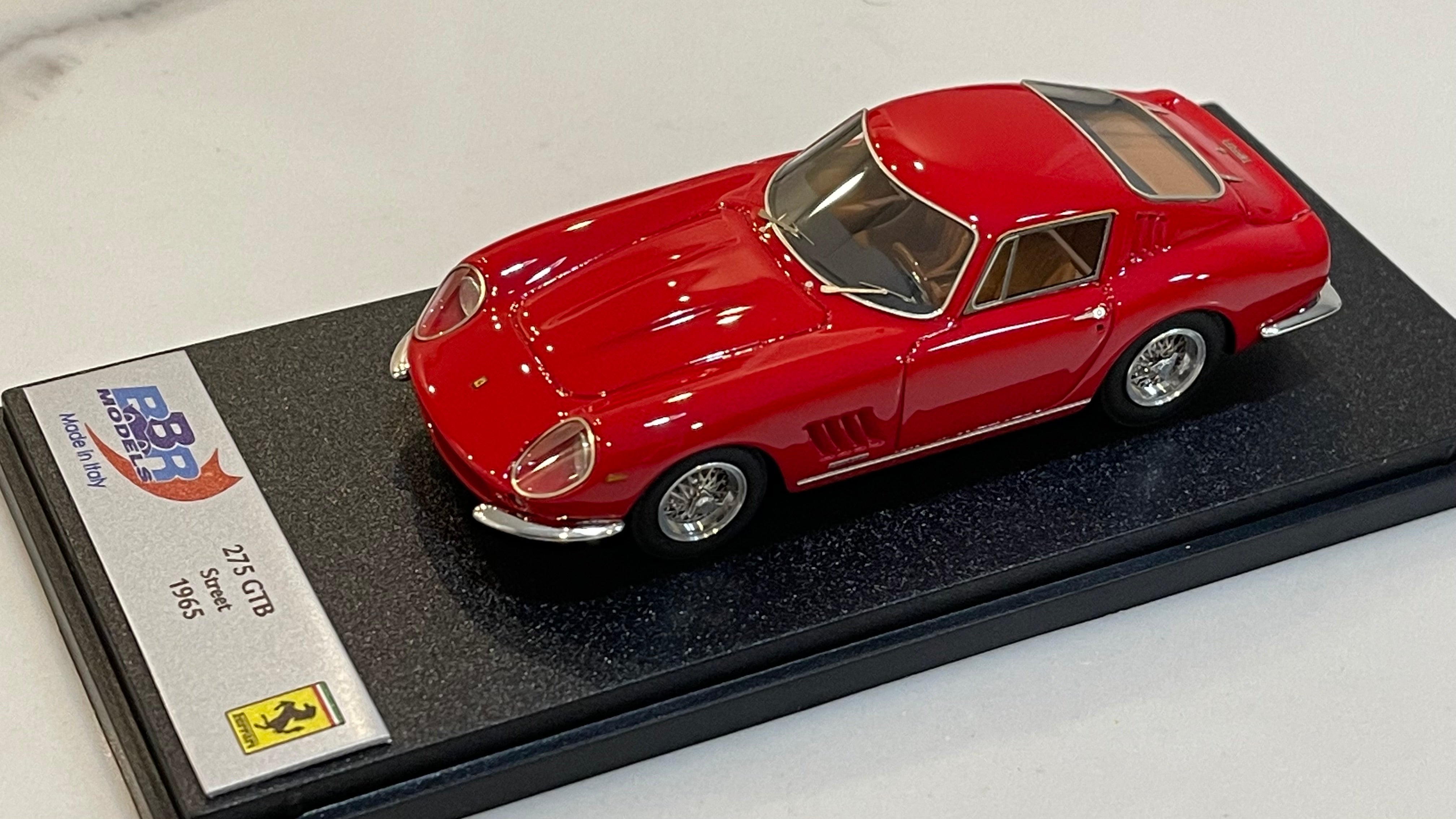 BBR 1/43 Ferrari 275 GTB Street 1965 Red BBR60A – Paddock