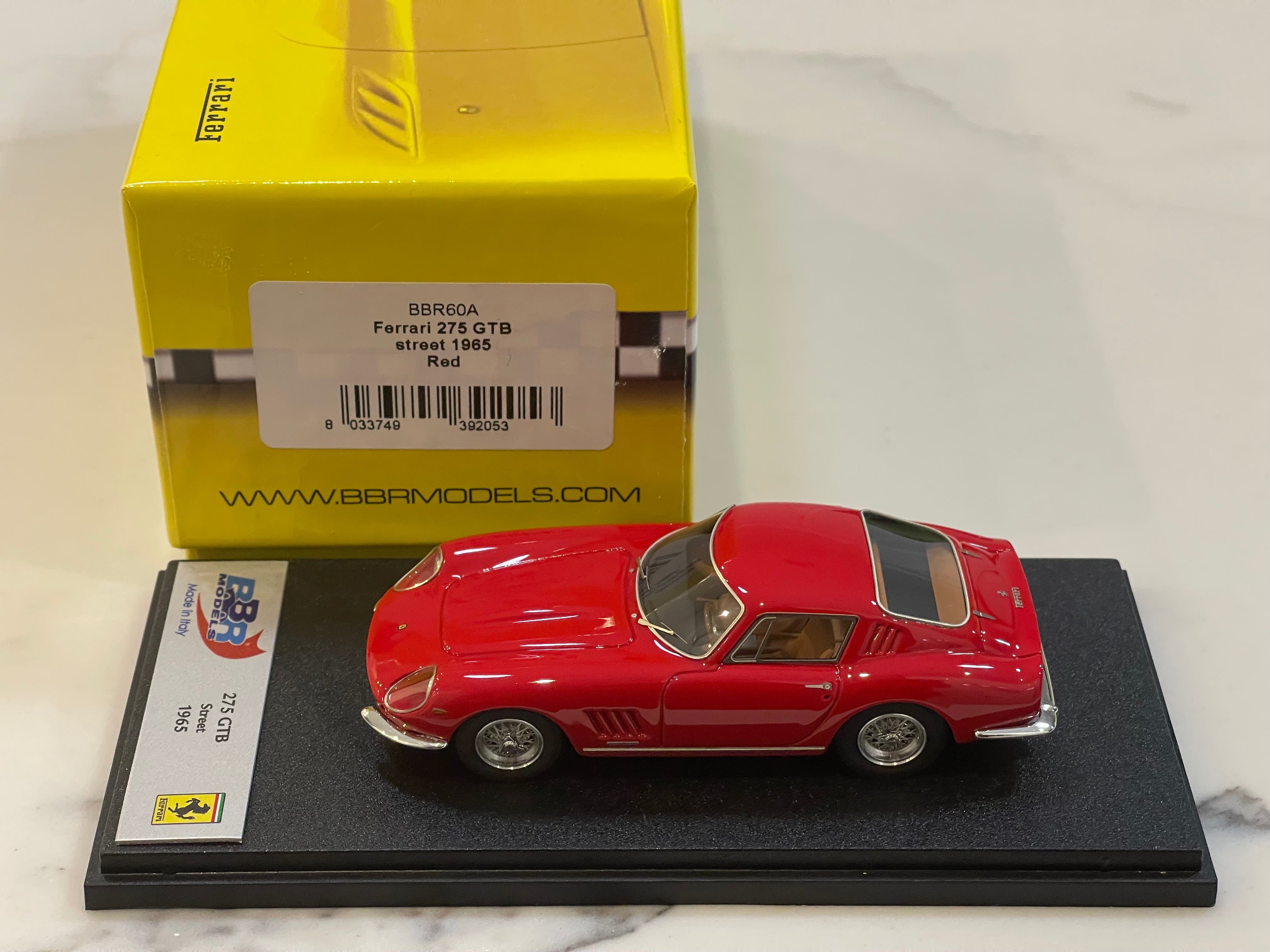 BBR 1/43 Ferrari 275 GTB Street 1965 Red BBR60A