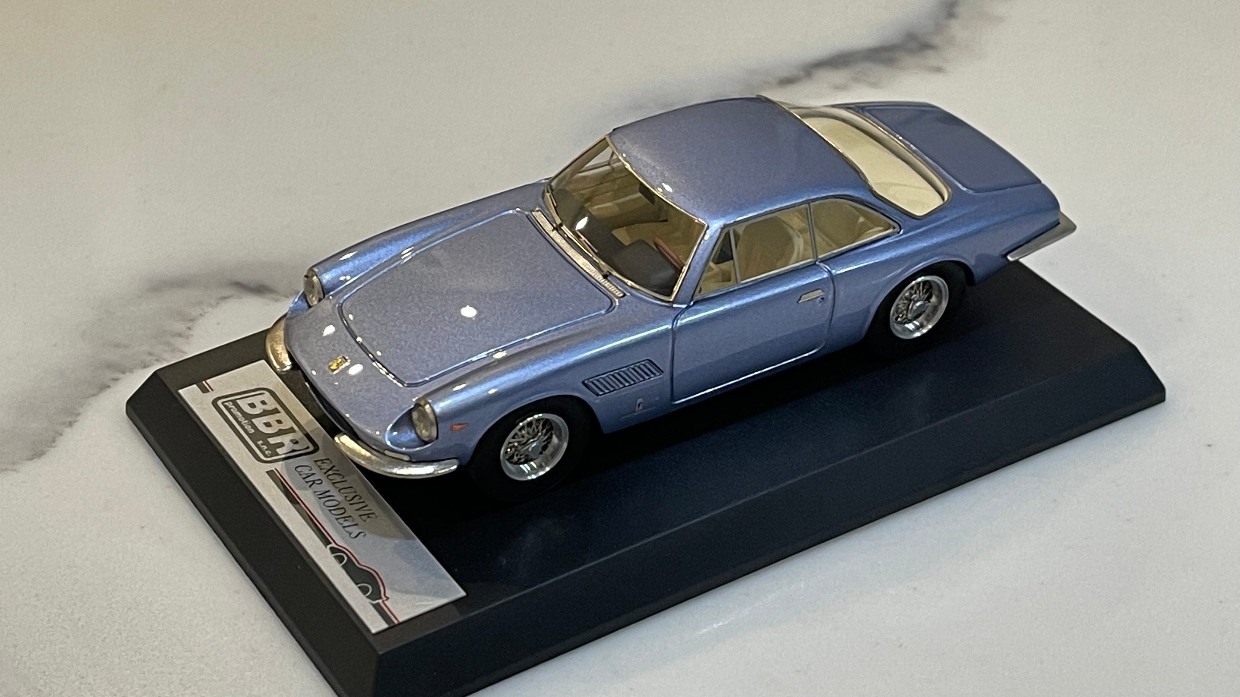 BBR 1/43 Ferrari 500 Superfast Series I Geneva Auto Show 1964 Light Met. Blue BBR67A