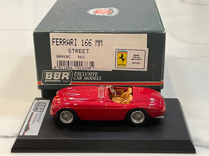 BBR 1/43 Ferrari 166 MM Street 1949 Red BBR68C