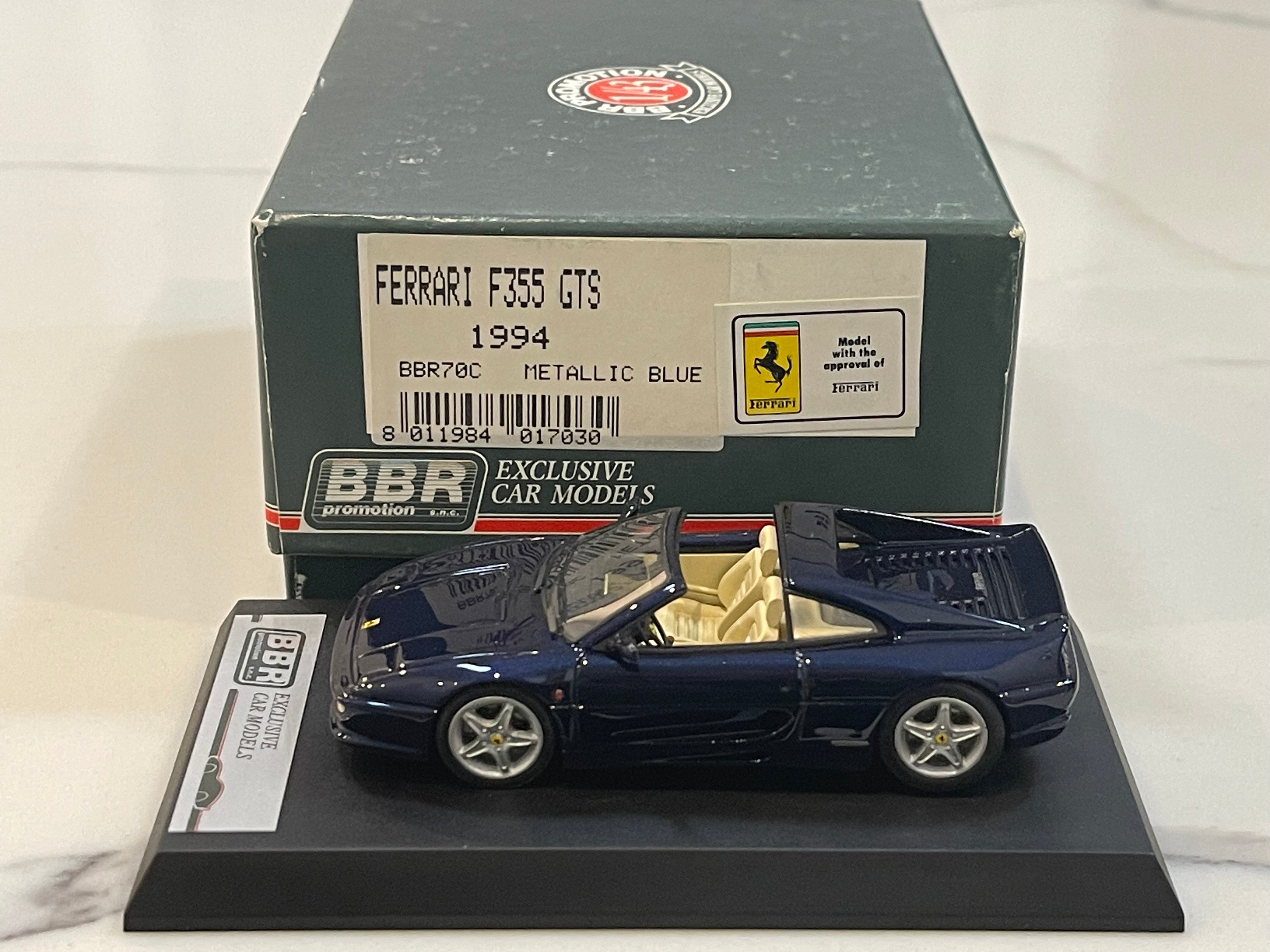 BBR 1/43 Ferrari F355 GTS 1994 Metallic Blue BBR70C