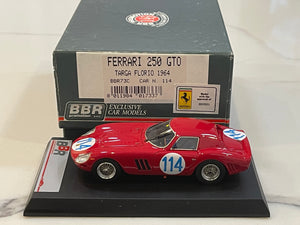 BBR 1/43 Ferrari 250 GTO Series II Targa Florio 1964 Red No. 114 BBR73C
