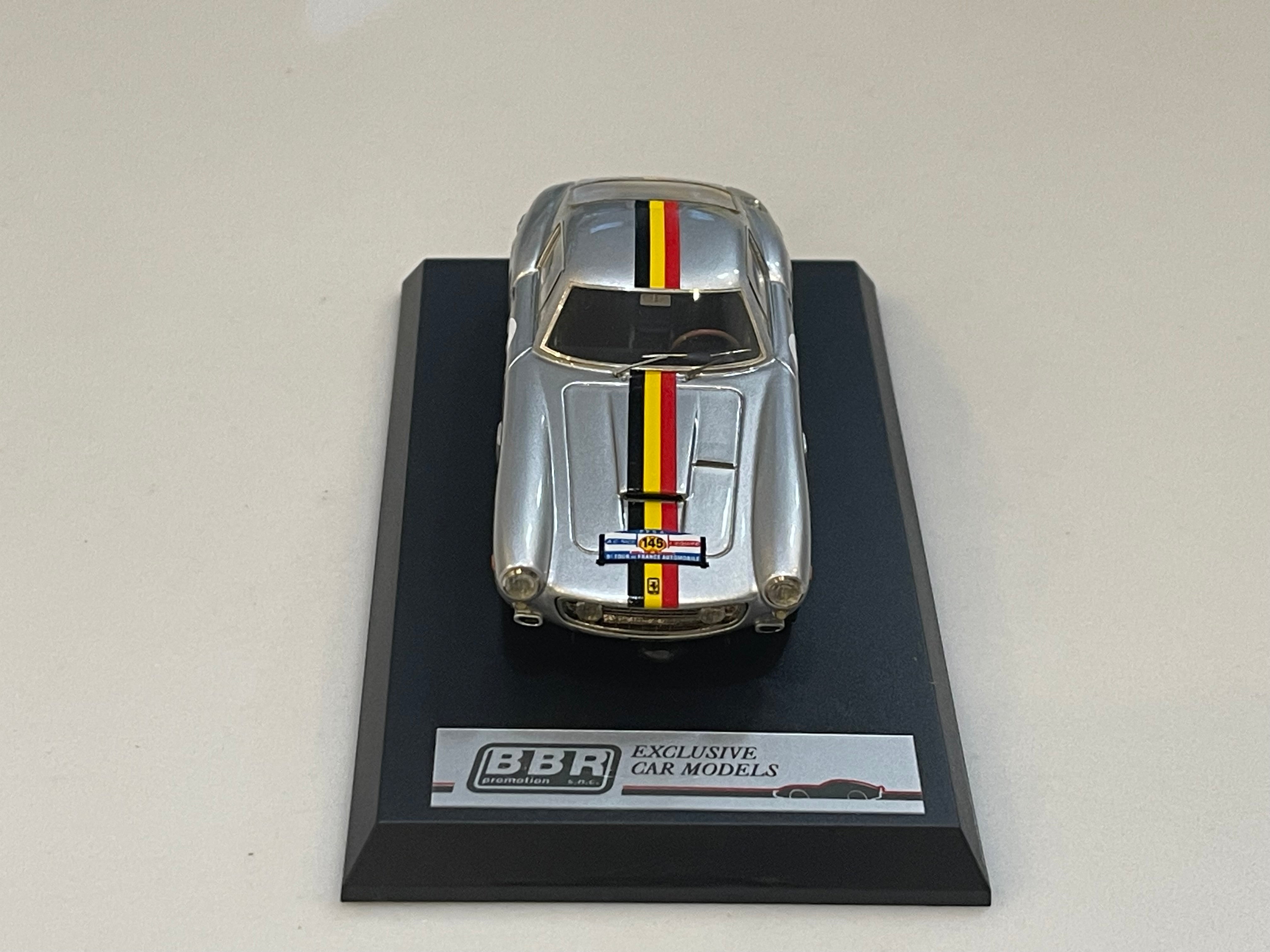 BBR 1/43 Ferrari 250 SWB Tour de France 1961 Silver No. 145 BBR74D