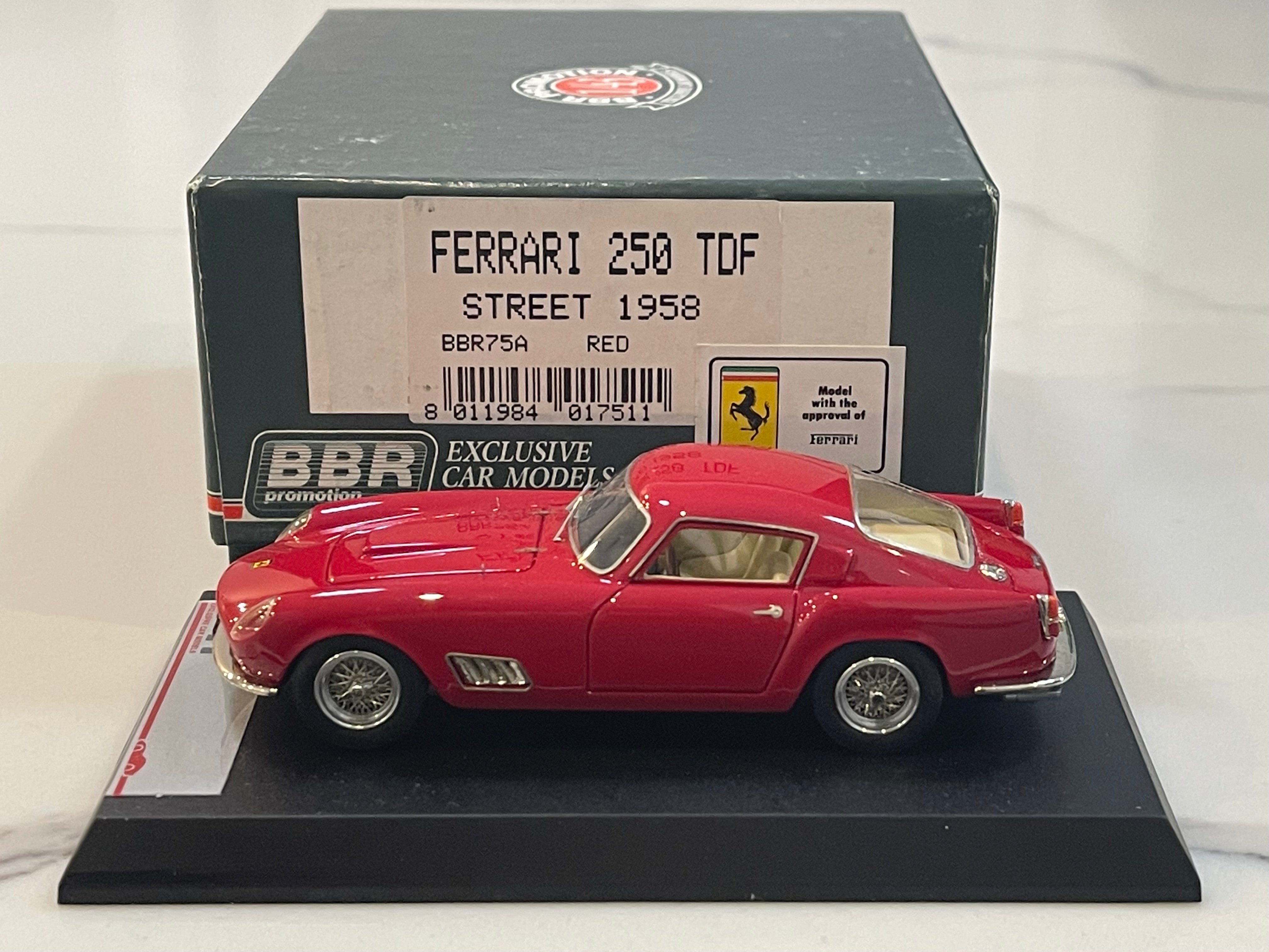 BBR 1/43 Ferrari 250 TDF Street 1958 Red BBR75A