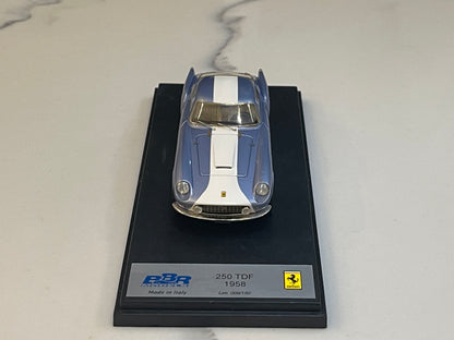 BBR 1/43 Ferrari 250 TDF 1958 Light Blue/White BBR75H