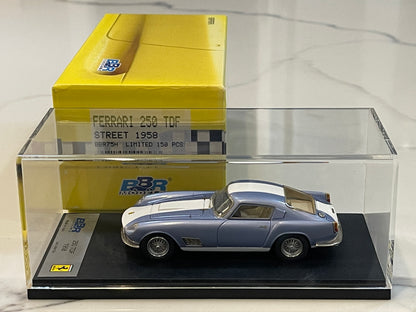 BBR 1/43 Ferrari 250 TDF 1958 Light Blue/White BBR75H