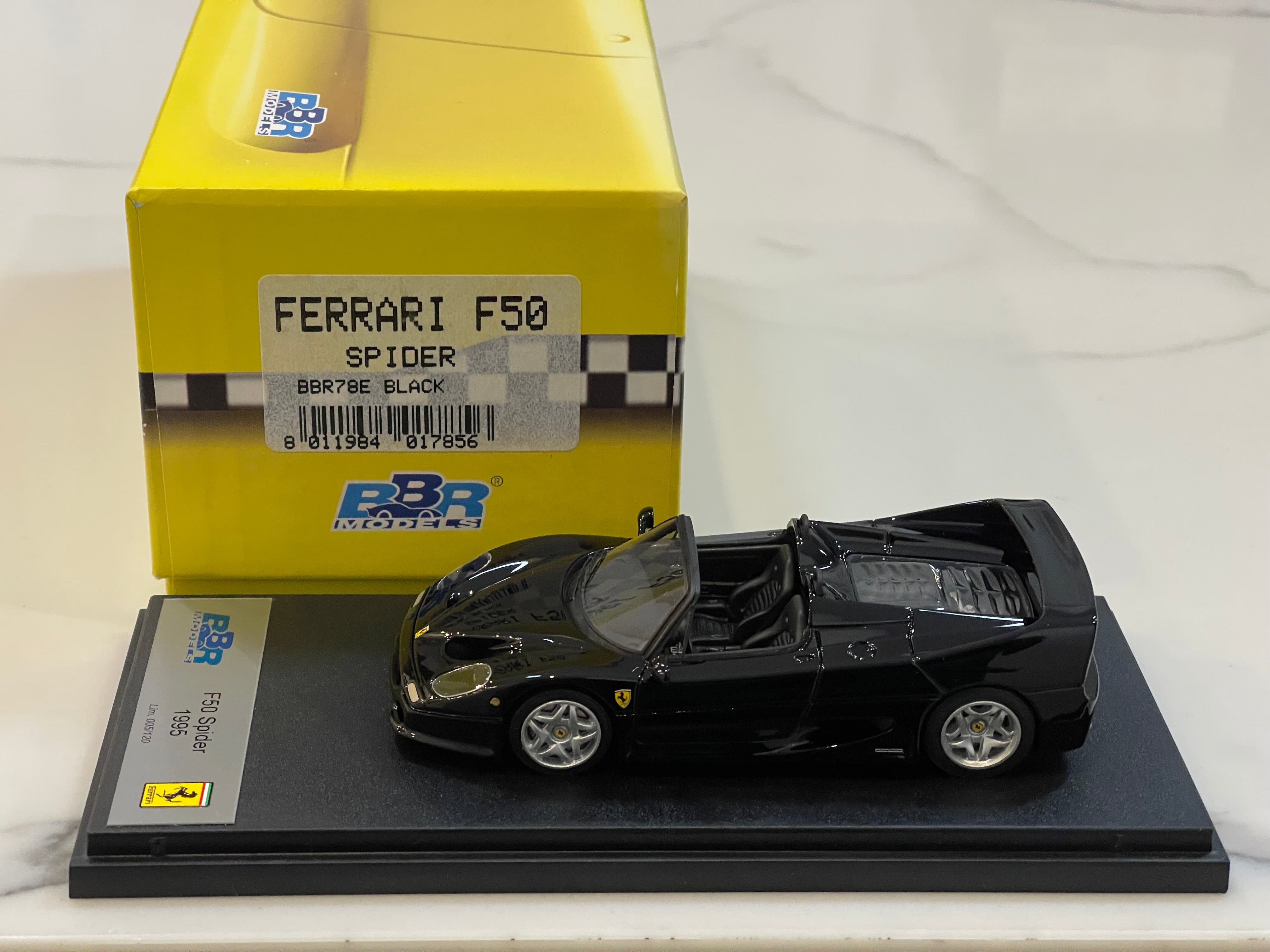 BBR 1/43 Ferrari F50 Spider 1995 Black BBR78E